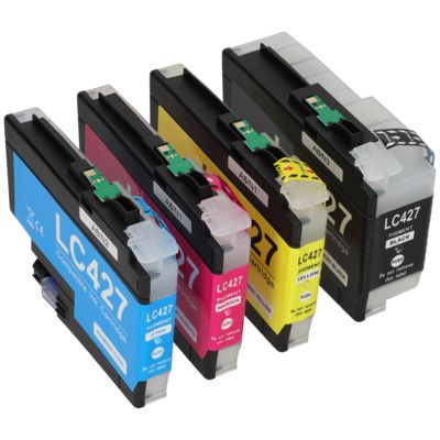 Cartouche compatible Brother LC-427VAL - 4 couleurs - Multipack