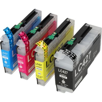 Cartouche compatible Brother LC-427VAL - 4 couleurs - Multipack