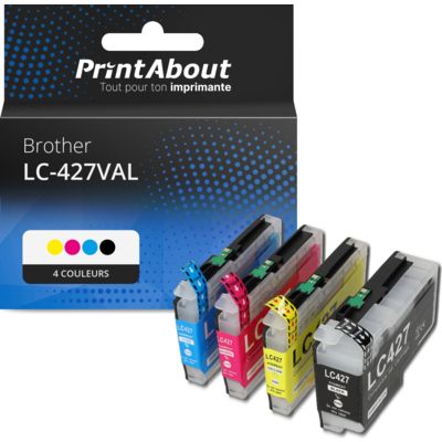 Lc427 Encre Compatible Avec Brother Lc427 Lc427Xl Cartouche D'Encre