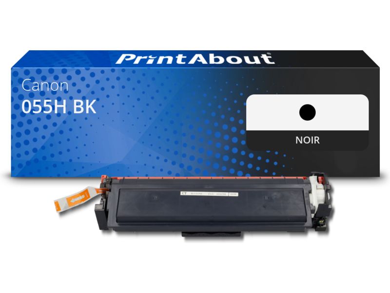 Toner compatible Canon 055H BK - Noir