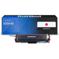 Toner compatible Canon 055H M - Magenta - Grande capacité