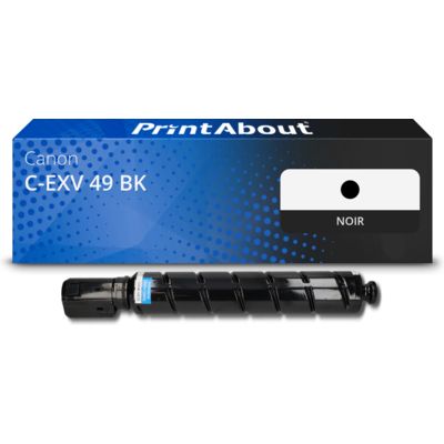 Toner compatible Canon C-EXV 49 BK - Noir
