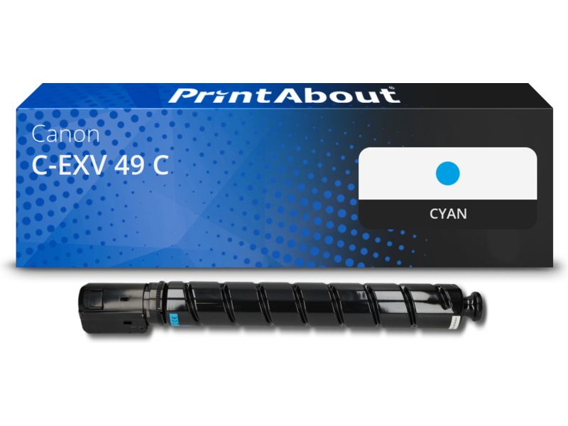 Toner compatible Canon C-EXV 49 C - Cyan