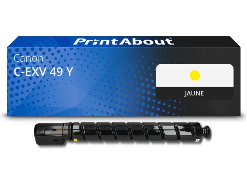Toner compatible Canon C-EXV 49 Y - Jaune
