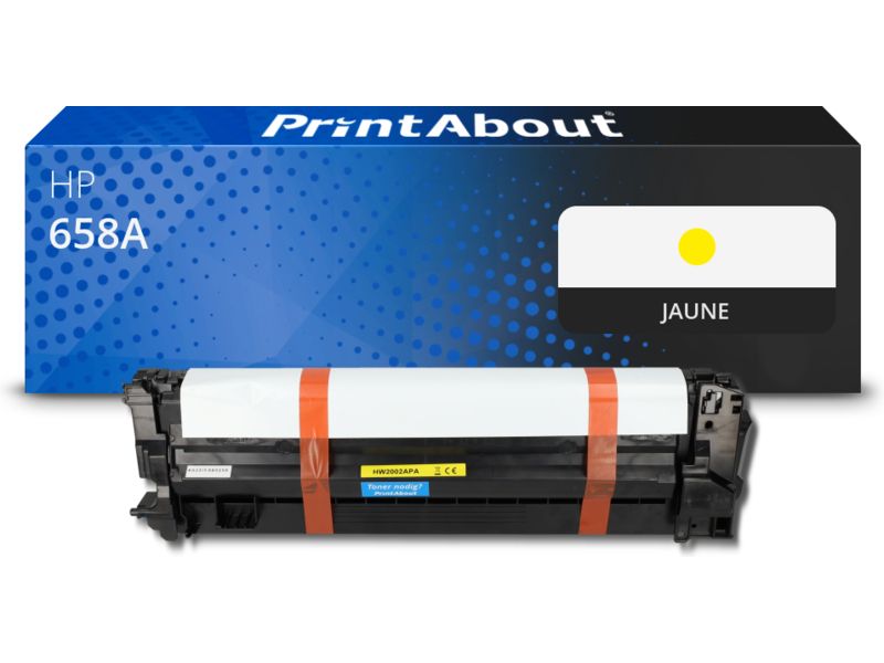 Toner compatible HP 658A (W2002A) - Jaune