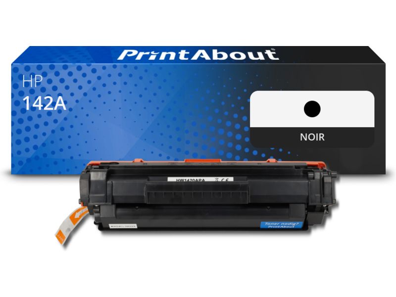 Toner compatible HP 142A (W1420A) - Noir