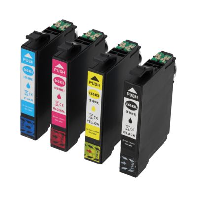 Cartouche compatible Epson 604XL (C13T10H64010) - 4 couleurs - Grande capacité - Multipack