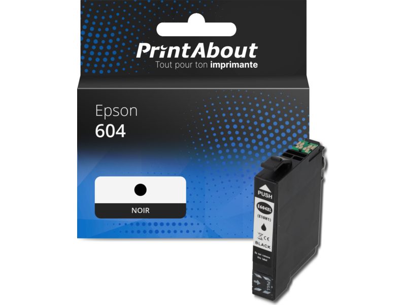 Cartouche compatible Epson 604 (C13T10G14010) - Noir