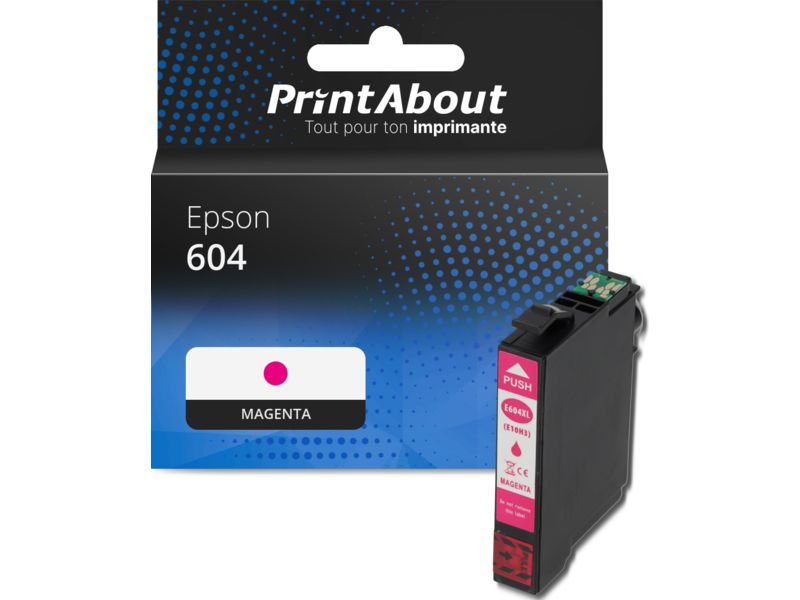 Cartouche compatible Epson 604 (C13T10G34010) - Magenta