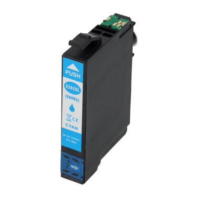Cartouche compatible Epson 503XL (C13T09R24010) - Cyan - Grande capacité