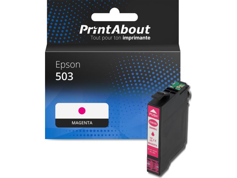 Cartouche compatible Epson 503 (C13T09Q34010) - Magenta