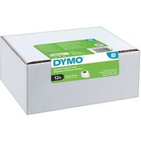 Dymo 2093091 (12 stuks) - Noir sur blanc - Étiquette