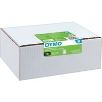 Dymo 2093093 (12 stuks) - Noir sur blanc - Étiquette