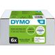 Dymo 2093092 (6 stuks) - Noir sur blanc - Étiquette