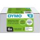 Dymo 2093094 (6 stuks) - Noir sur blanc - Étiquette