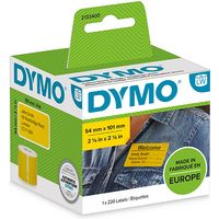 Dymo 2133400 - Noir sur jaune - Étiquette