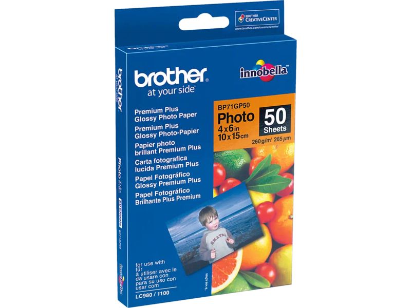 Brother BP71GP50 (10 x 15) Fotopapier