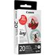 Canon ZINK fotopapier zelfklevend cirkel 33 mm (20 vel) - Papier photo