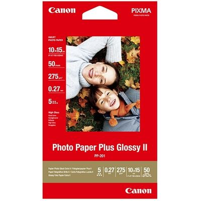 Canon PP-201 photo paper plus glossy II 10 x 15 cm (50 vel) - Papier photo