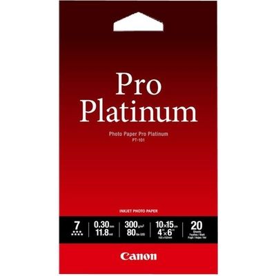 Canon PT-101 photo paper pro platinum 300 grams 10 x 15 cm (20 vel) - Papier photo