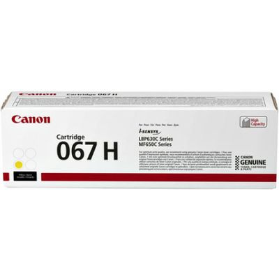 Canon 067H Y - Jaune - Toner - Grande capacité