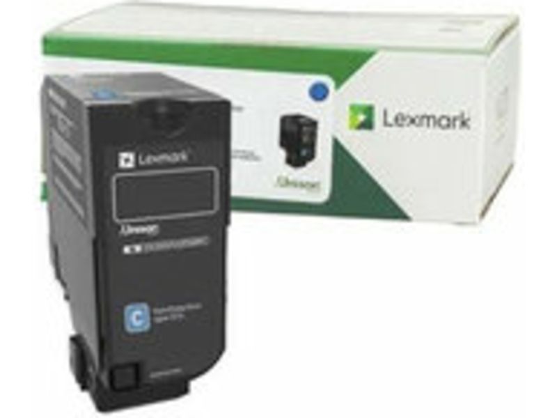Lexmark 71C2HC0 Toner Cyaan Hoge capaciteit