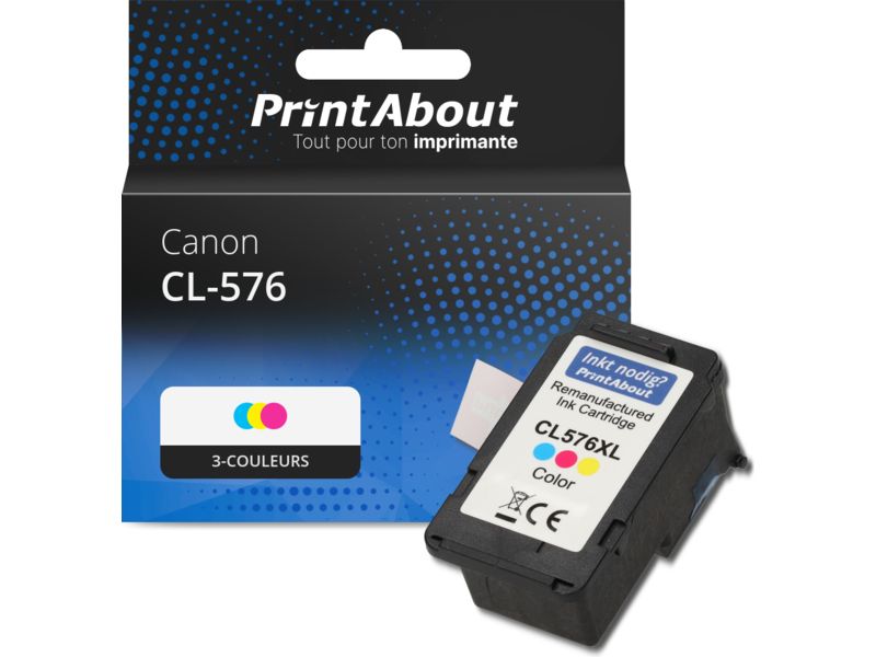 Cartouche compatible Canon CL-576 - 3-couleurs