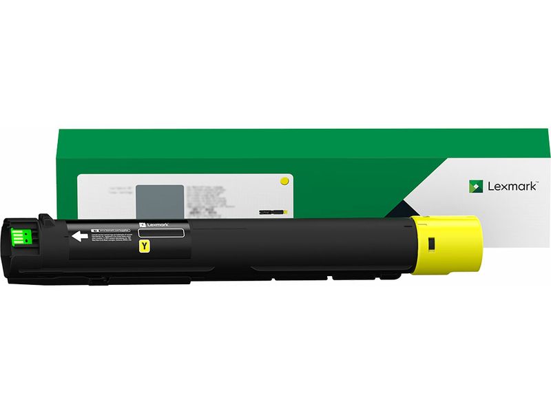 Lexmark 85D0HY0 Toner Geel Hoge capaciteit
