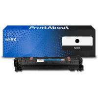 Toner compatible HP 658X (W2000X) - Noir - Grande capacité
