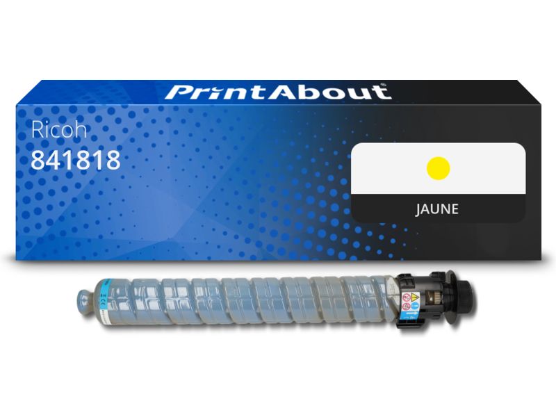 Toner compatible Ricoh 841818 (MP C3503) - Jaune
