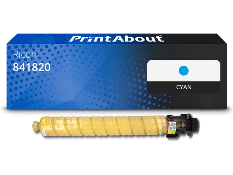 Toner compatible Ricoh 841820 (MP C3503) - Cyan