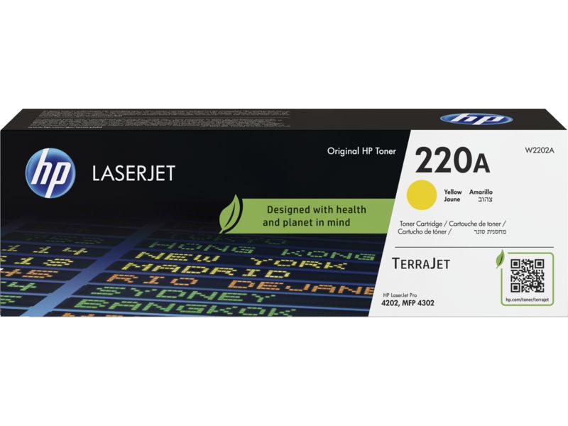 HP 220A (W2202A) Toner Geel