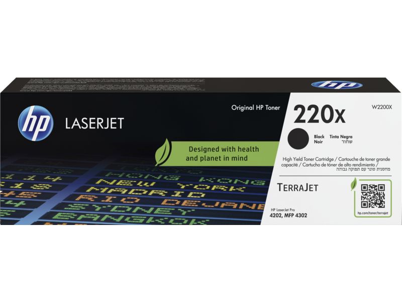 HP 220X (W2200X) Toner Zwart Hoge capaciteit