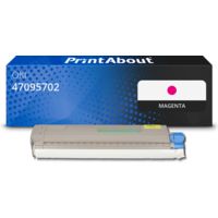 Toner compatible OKI 47095702 - Magenta