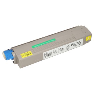Toner compatible OKI 47095701 - Jaune