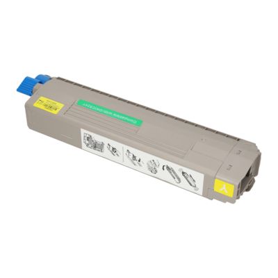 Toner compatible OKI 47095701 - Jaune