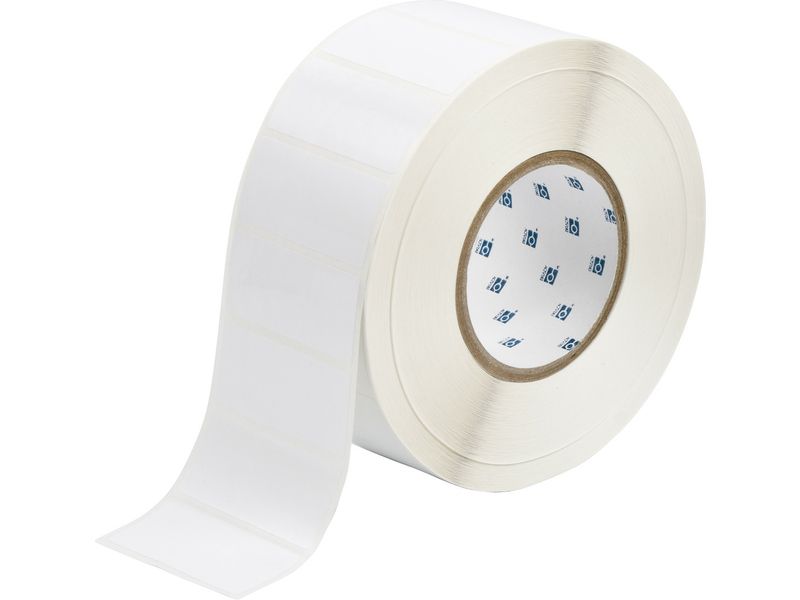 Brady THT-17-423-3 Etiket Glossy Polyester Wit (50,8 x 25,4 mm)