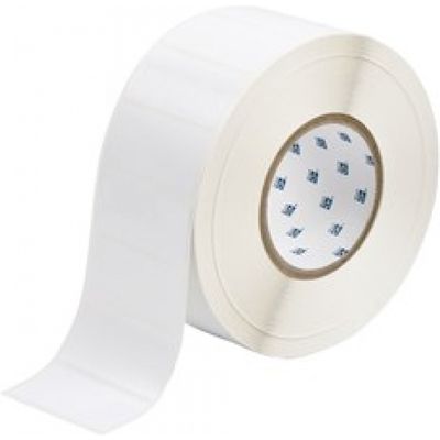 Brady THT-7-423-3 Étiquette polyester brillant blanc (69,85 x 31,75 mm)
