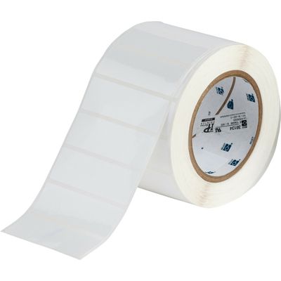 Brady THT-18-423-3 Étiquette polyester brillant blanc (76,2 x 25,4 mm)