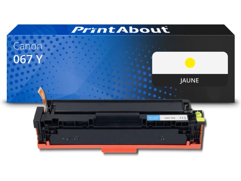 Toner compatible Canon 067 Y - Jaune