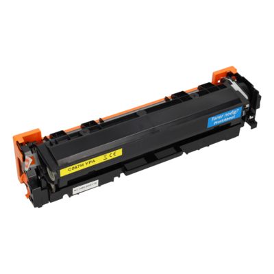 Toner compatible Canon 067H Y - Jaune - Grande capacité
