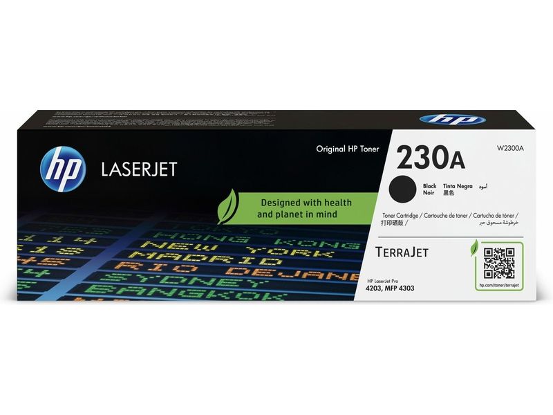 HP 230A (W2300A) Toner Zwart