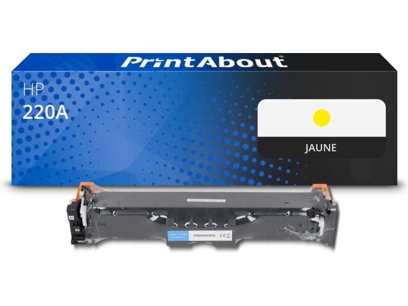 Toner compatible HP 220A (W2202A) - Jaune