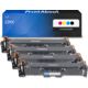 Toner compatible HP 220X (W2200/01/02/03X) - 4 couleurs - Grande capacité - Multipack