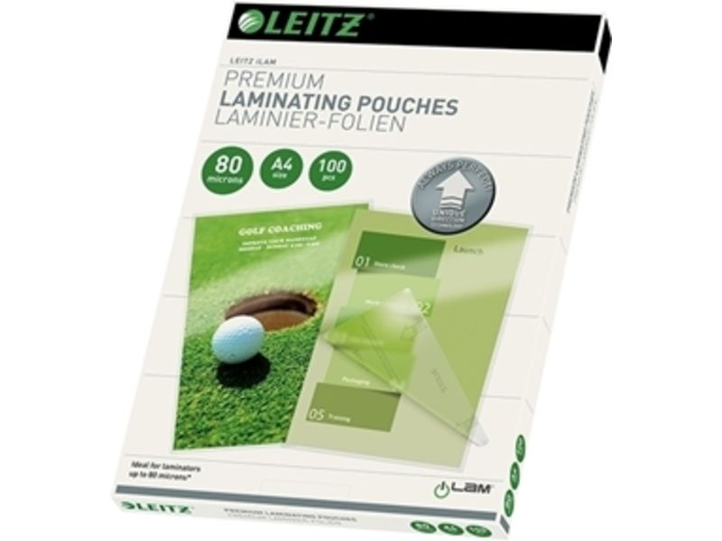 Leitz A4 (74780000) Lamineerhoes 80 micron (100 stuks)