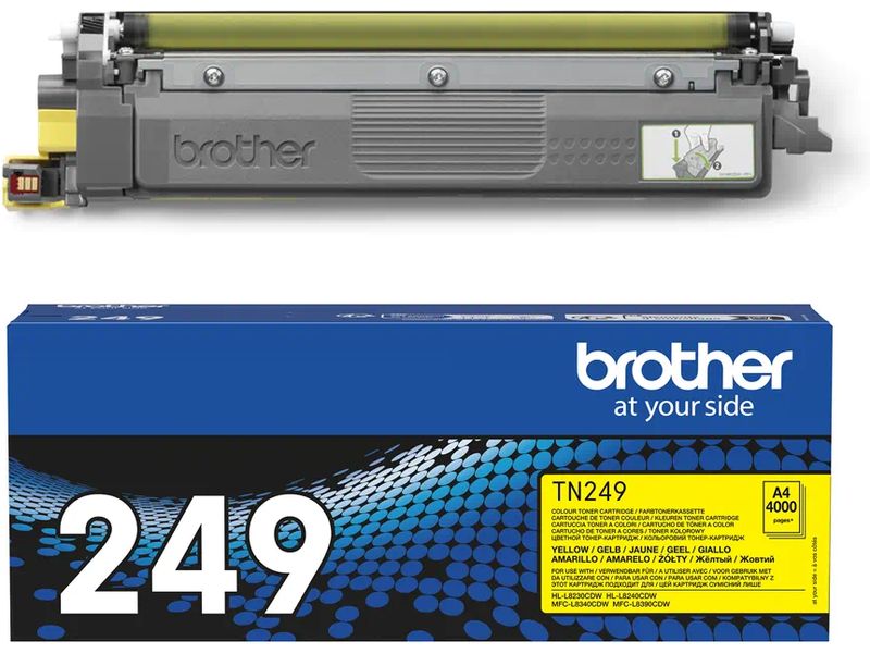 Brother TN-249Y Toner Geel