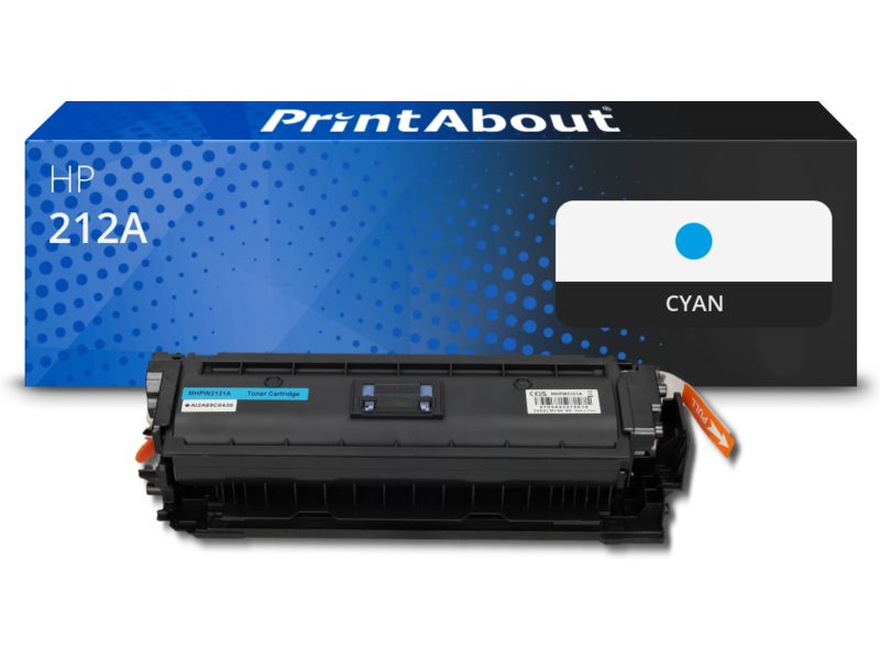 Toner compatible HP 212A (W2121A) - Cyan