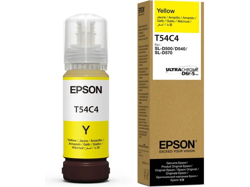 Epson T54C4 Inktcartridge Geel