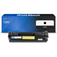 Toner compatible HP 139X (W1390X) - Noir