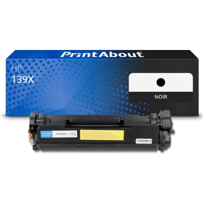 Toner compatible HP 139X (W1390X) - Noir
